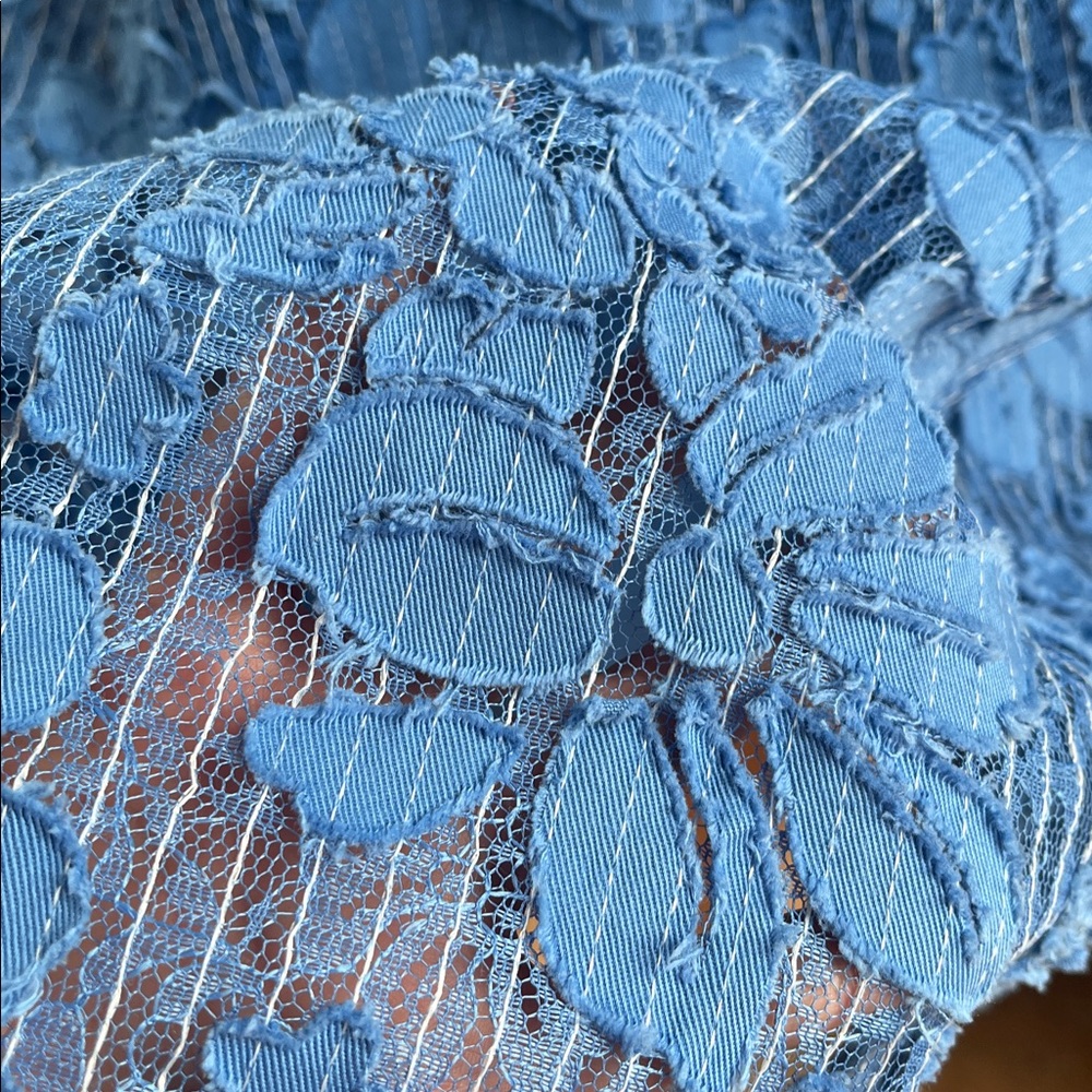 Moulinette Soeurs Blue Lace Dress - Picture 7 of 13